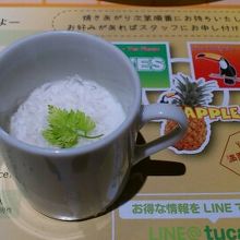 この日のプリン系はココナッツとチョコ