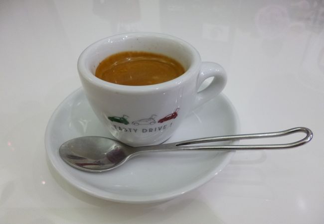 フィアット５００を見ながら