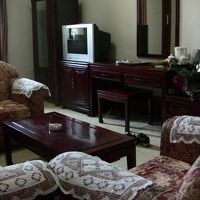 部屋の中も超レトロです