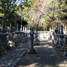 真田家の墓所