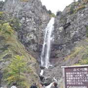 白山スーパー林道脇の滝