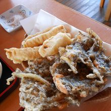 天ぷら盛り合わせ