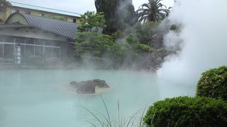 湯の色が変わる