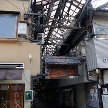 竹瓦小路別府駅側入口