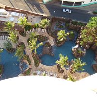 ラナイから見たプール