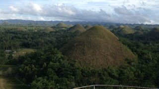 抹茶チョコのような面白い山
