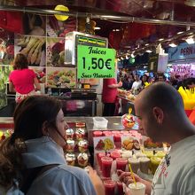 ジュースは数種類あってなかなかおいしかったです