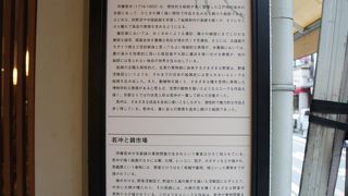 伊藤若沖生家跡