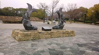 鯱鉾のレプリが有る