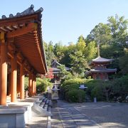 ｢山の辺のみち｣の途中にある禅寺