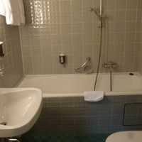 古い建物のわりに近代的にで清潔