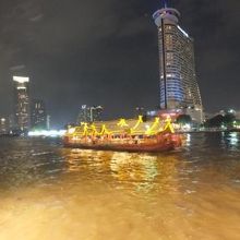 デッキから見た夜景