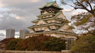 大阪城が楽しめます。