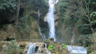 クアンシーの滝は半日観光に最適