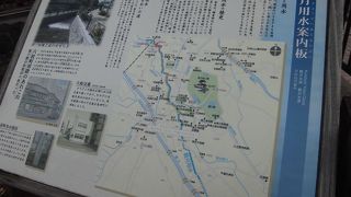 金沢の街中を流れる鞍月用水