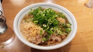 はじめて福岡のうどんを食べました♪