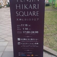 ライトアップはじまりました