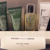 シャンプー、リンスは髪に良い感じでした