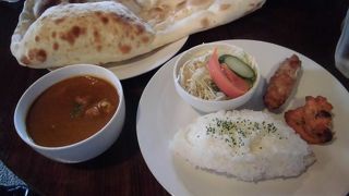 お得で美味しいカレーのランチ