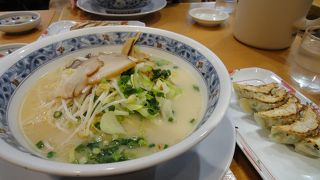 あっさりなとんこつラーメン