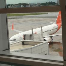 コンパクトな機体です