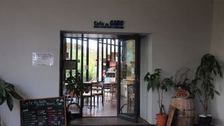 江ノ島灯台の真下にあるカフェ