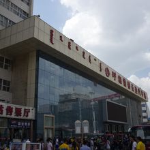 フフホトのバスターミナル