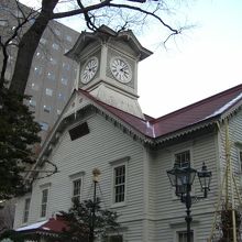 大きな時計でした。