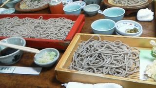 県外ナンバーの車でいっぱい