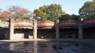 ちょっとした起伏を利用した公園風