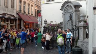 世界一有名な小便小僧＠ブリュッセル！