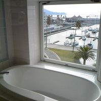 ヨットハーバーが眺められます