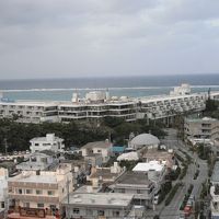 見渡せる海とホテルムーンビーチ