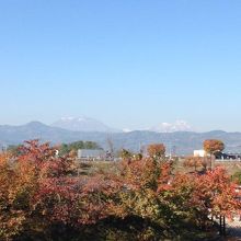 高速のパーキングから公園に行く歩道橋がお勧めスポット