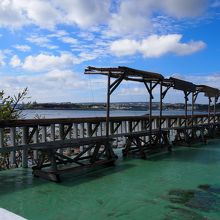３階席はオープンカフェ