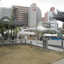 何かのイベントの準備中でした