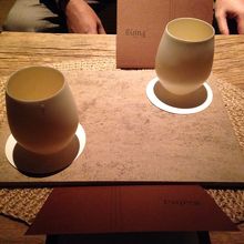 ウェイティングルームのハーブティー