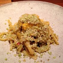 蟹の身たっぷりパスタ