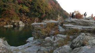 広ーい長瀞一の名所。