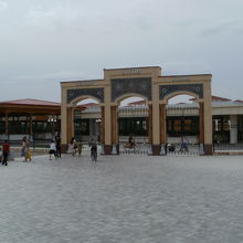 バザール入口です。