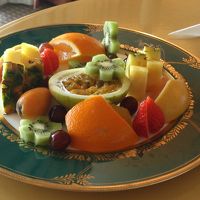 ウエルカムフルーツとホテルからのメッセージもありました。