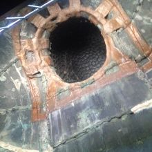 大仏さまの中にて