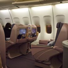 コクーンタイプのシート