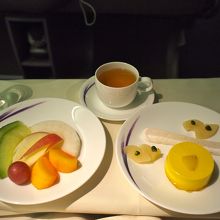 機内食　デザート