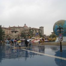 開場後の園内です。