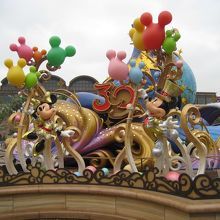 ディズニーシ―のミッキーと仲間たち