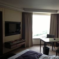 こちらはベッドルーム。ベッドルーム側にバスルームがある