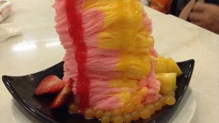 スノーアイスでひんやりタイム