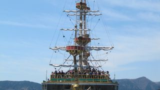 海賊船から眺める芦ノ湖は本当に素晴らしいです。