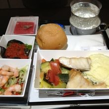 【美味】トルコ航空機内食。